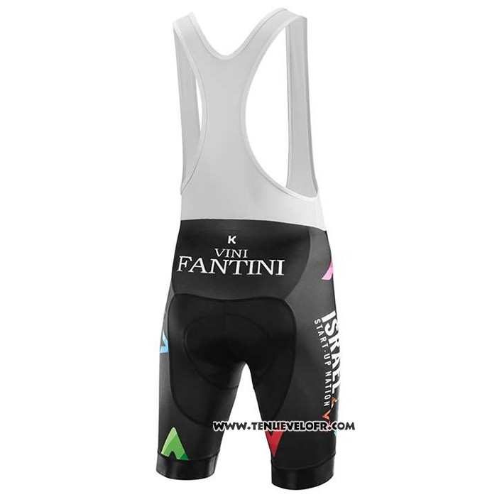 2020 Maillot Ciclismo Israel Cycling Academy Champion Israele Manches Courtes et Cuissard